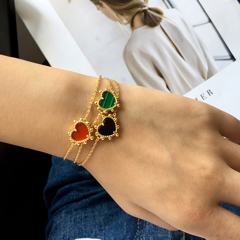 Love heart bracelet