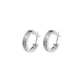 Classic earrings women's exquisite luxury full diamond ear buckles