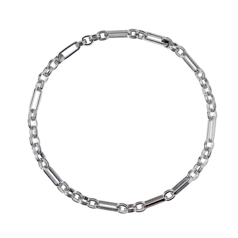 European and American fashion metal collarbone chain personalized design necklace