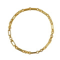 European and American exaggerated atmosphere interlocking metal chain set combination trend hip hop punk street auction accessories wholesale