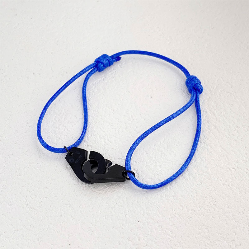 Non-fading jewelry versatile adjustable wax rope handcuffs hand rope transfer red bracelet men's and women's models