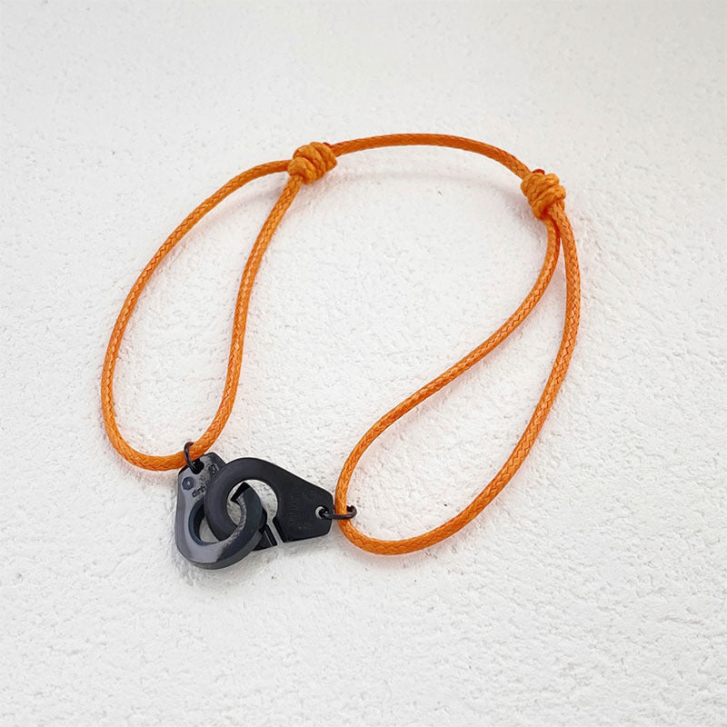 Non-fading jewelry versatile adjustable wax rope handcuffs hand rope transfer red bracelet men's and women's models