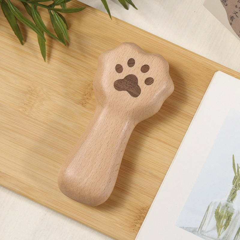 Cat claw open bottle opener solid wood carving with magnetically suction creative cat claw beer bottle opener gift