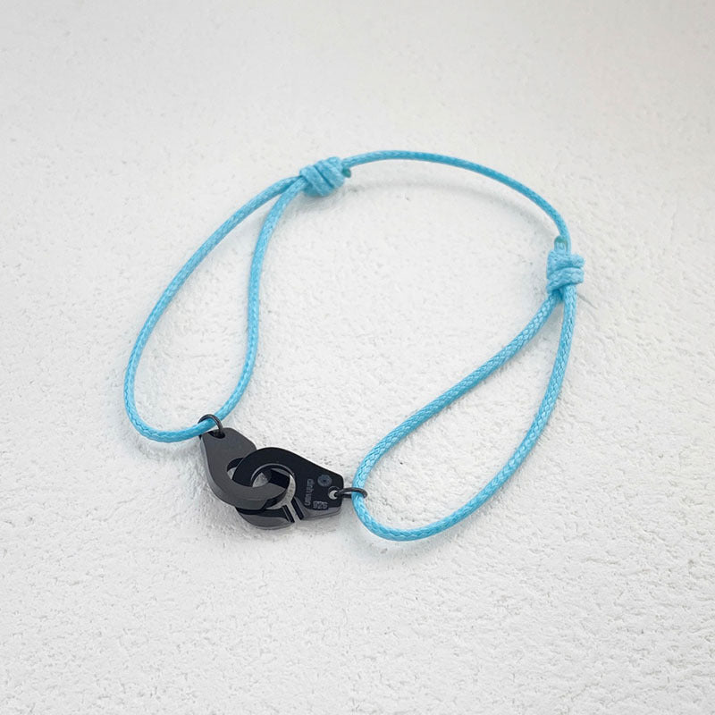 Non-fading jewelry versatile adjustable wax rope handcuffs hand rope transfer red bracelet men's and women's models