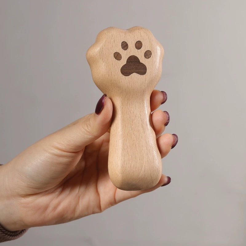 Cat claw open bottle opener solid wood carving with magnetically suction creative cat claw beer bottle opener gift