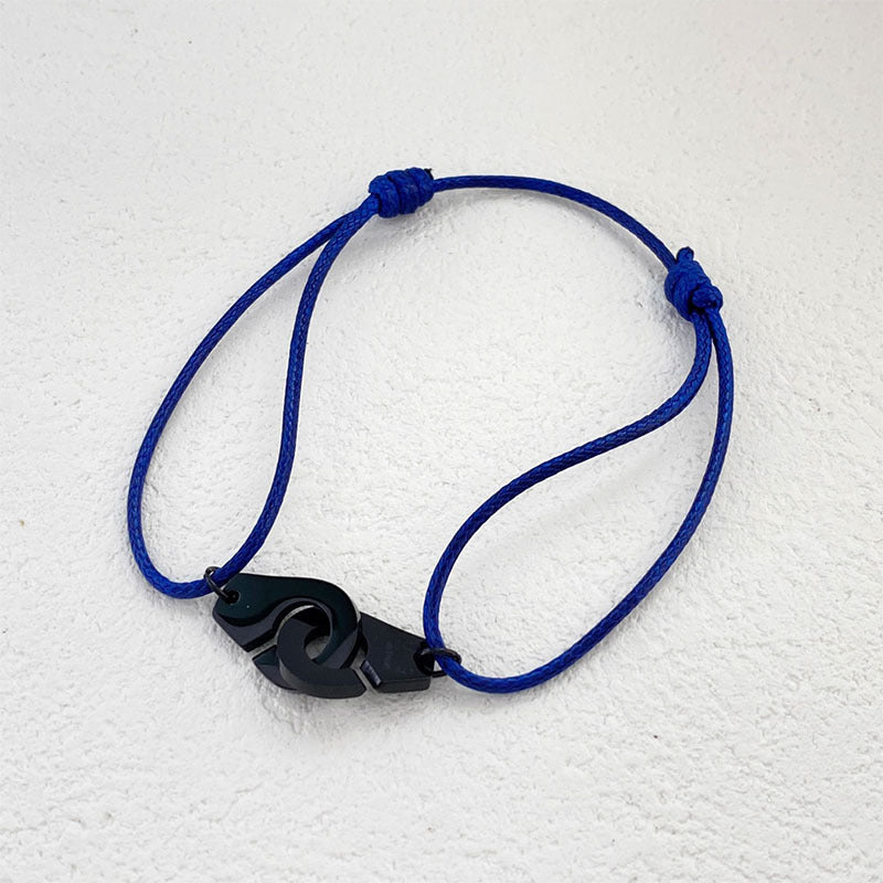 Non-fading jewelry versatile adjustable wax rope handcuffs hand rope transfer red bracelet men's and women's models